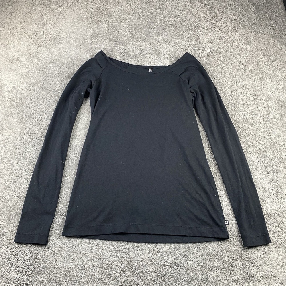 Fabletics‎ Long Sleeve T-Shirt Womens XS Black